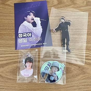 Amazon.co.jp: ジョングク センイル 新大久保 アクスタ アクリル